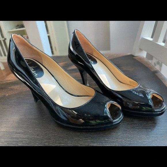 Cole Haan peep toe pumps - Picture 3 of 8